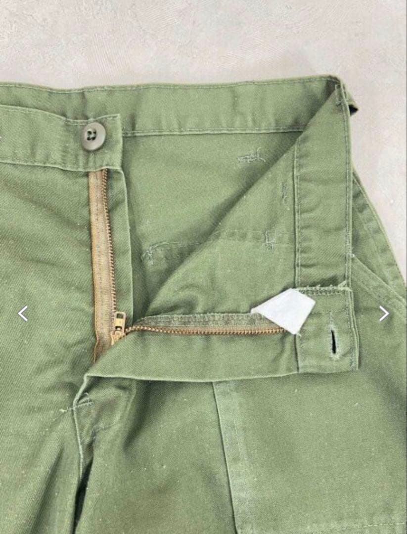 h*8様 US.ARMY ベイカーパンツ 60s 70s 42TALONジップ