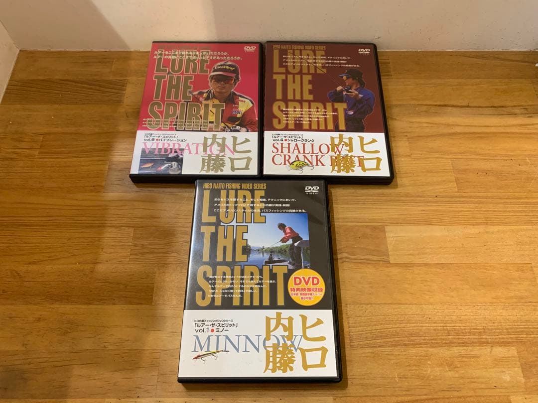 G1210-26★DVD 釣り　泉裕文　内藤ヒロ　等　9点