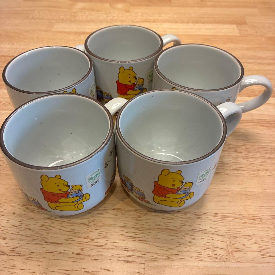 非売品 disney 三郷 くまのプーさん セット ディズニー 日本製 レトロ