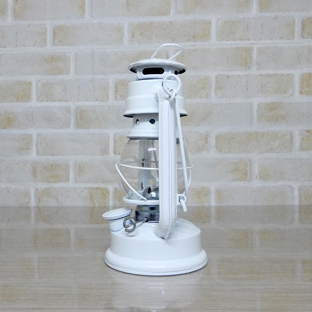 替芯4本付 White 8 & 12\" ハリケーンランタン ホワイト 白 新品