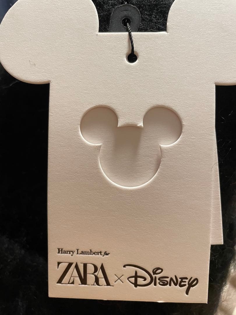 ZARA ハリーランバートコラボ グーフィー耳付きニット帽 新品　ディズニー