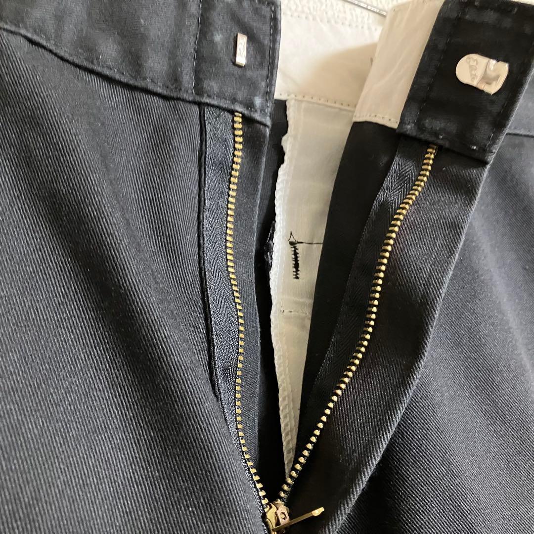 Dickies LooseFit ダブルニー ワークパンツ 黒　32×30