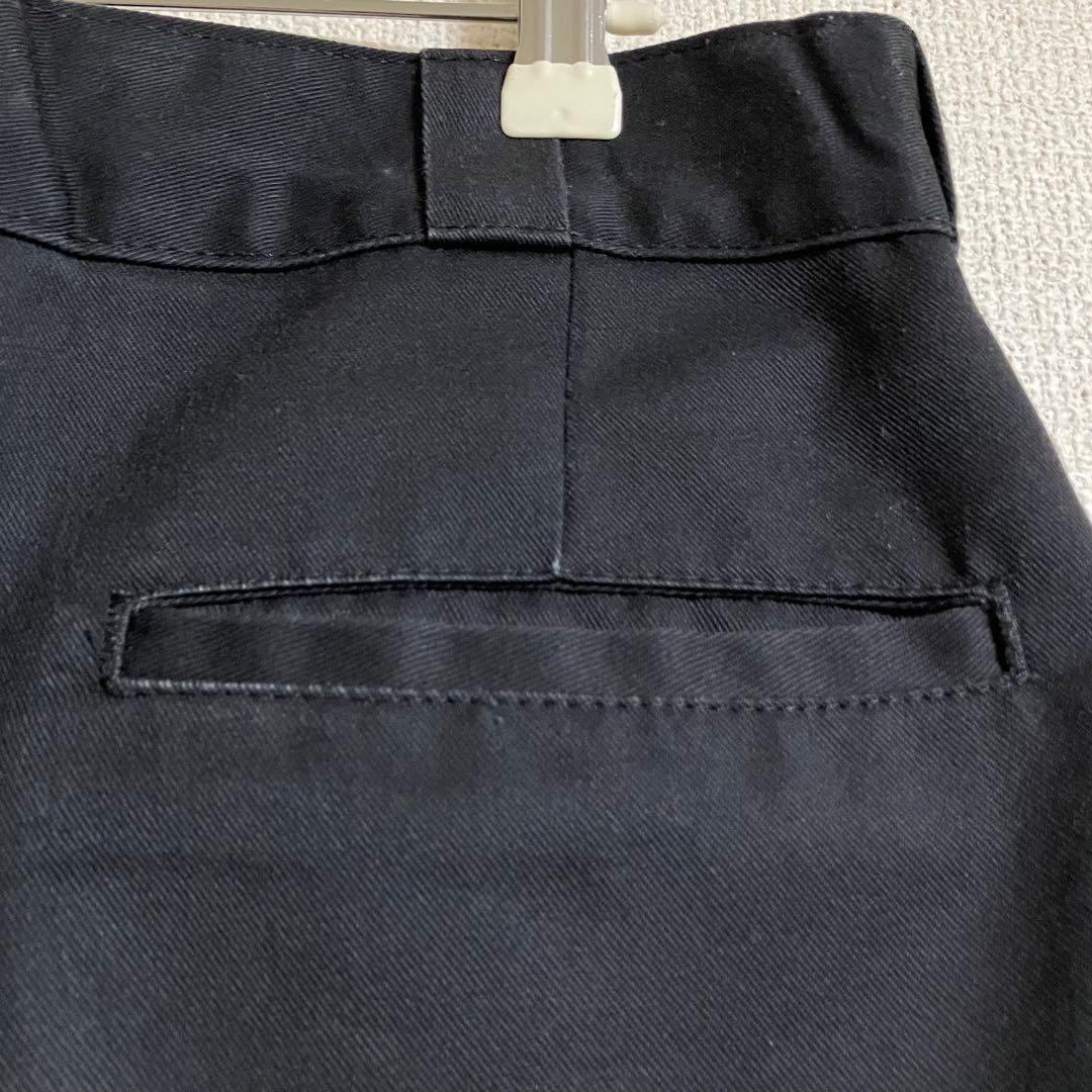 Dickies LooseFit ダブルニー ワークパンツ 黒　32×30