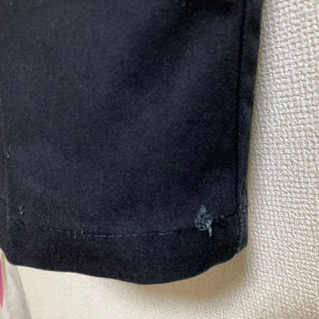 Dickies LooseFit ダブルニー ワークパンツ 黒　32×30