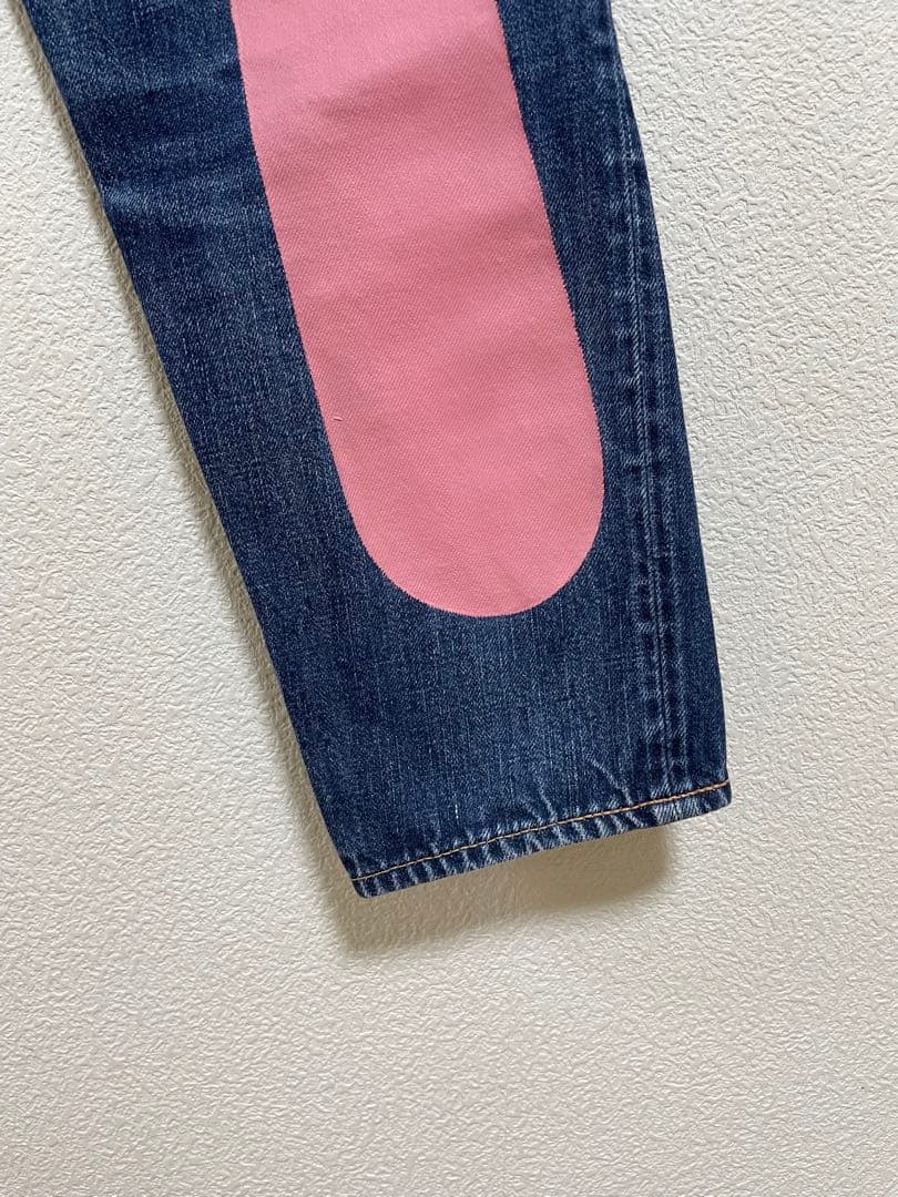 EVISU No.1 Lot.2000T W32×L32 ピンク大黒　日本製