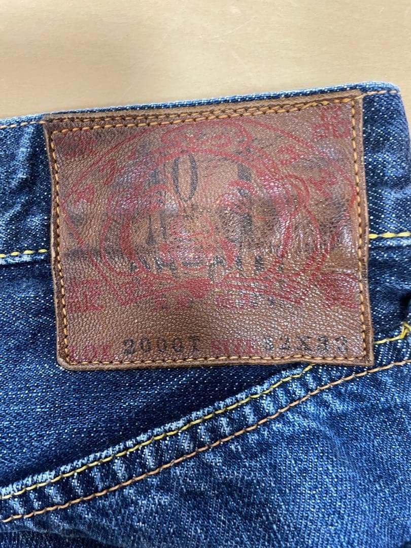EVISU No.1 Lot.2000T W32×L32 ピンク大黒　日本製