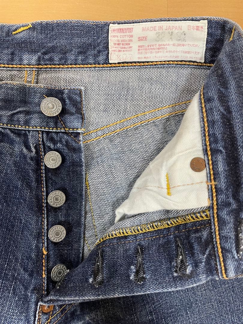 EVISU No.1 Lot.2000T W32×L32 ピンク大黒　日本製