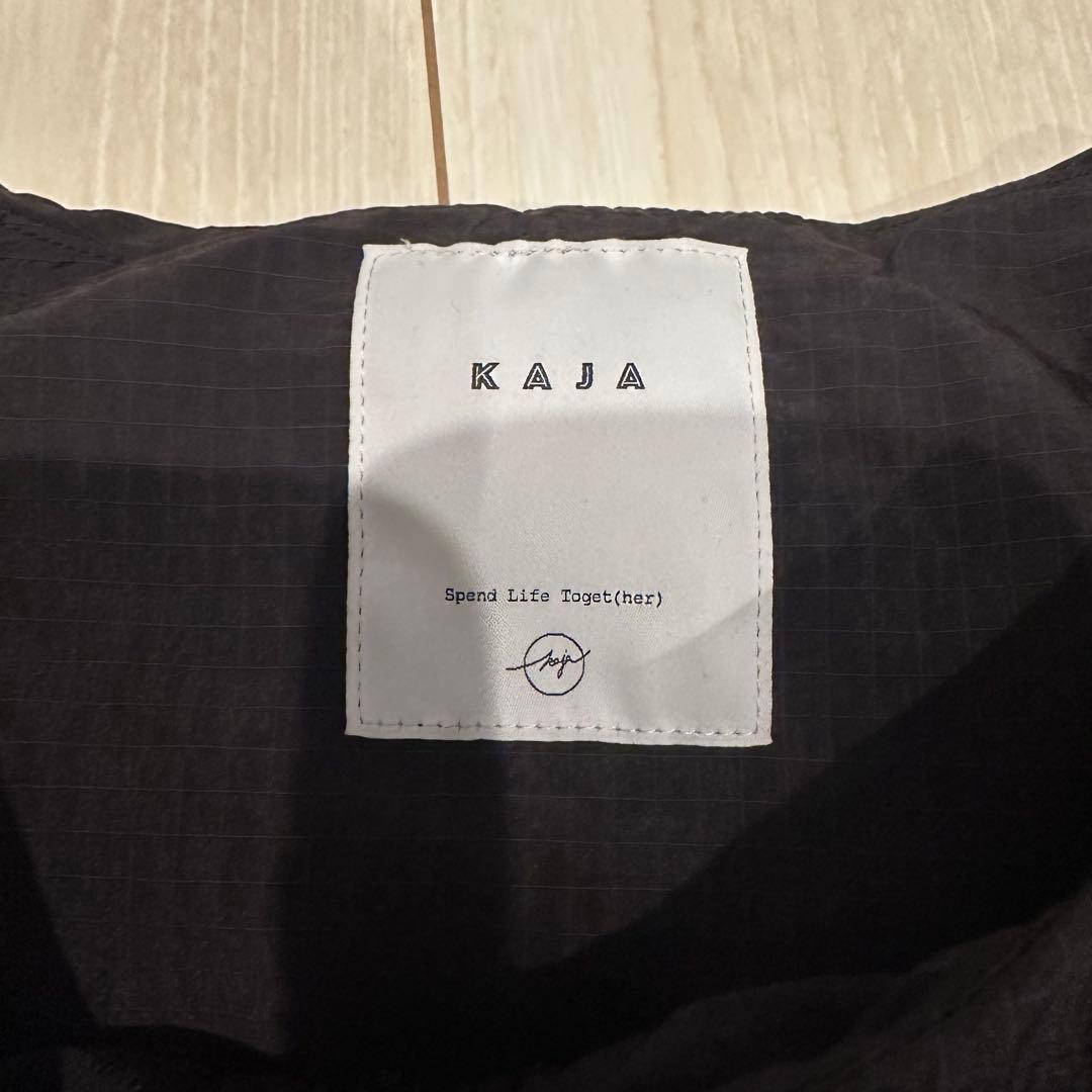 ジャケット・アウター KAJA NYLON RIPSTOP DOWN VEST OVY