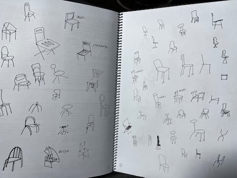 アート・デザイン・音楽 Alessandro Mendini SKETCHBOOK