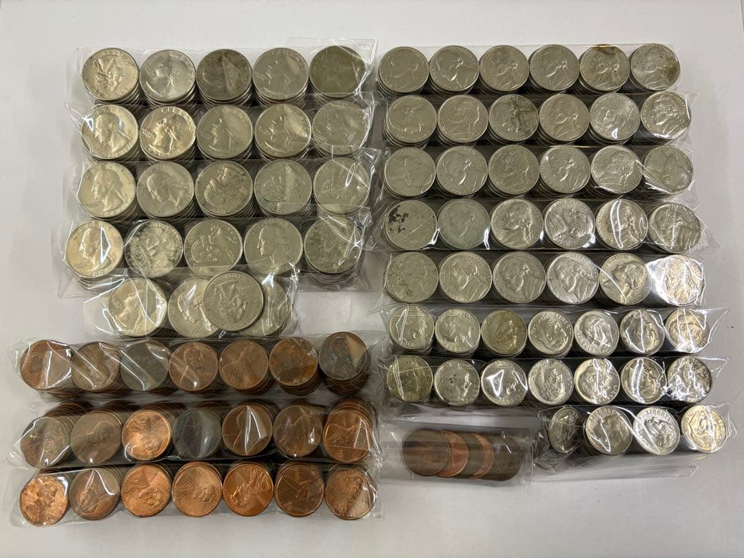 アメリカドル＊硬貨100ドル分