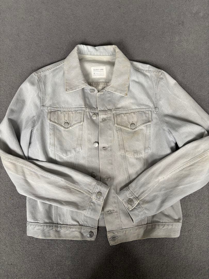 K*Ü様 HELMUT LANG ライトグレー デニムジャケット 90S アーカ