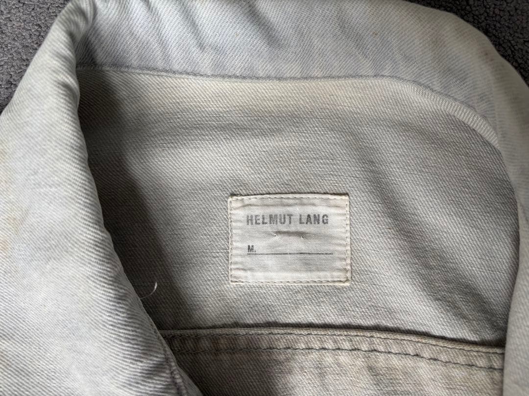 K*Ü様 HELMUT LANG ライトグレー デニムジャケット 90S アーカ
