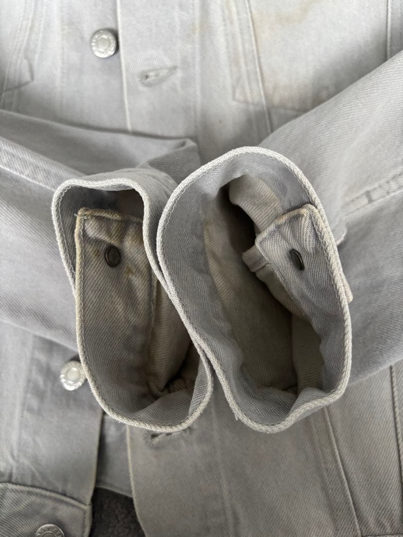 K*Ü様 HELMUT LANG ライトグレー デニムジャケット 90S アーカ