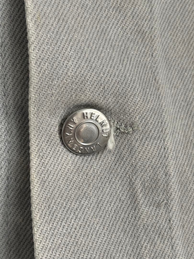 K*Ü様 HELMUT LANG ライトグレー デニムジャケット 90S アーカ