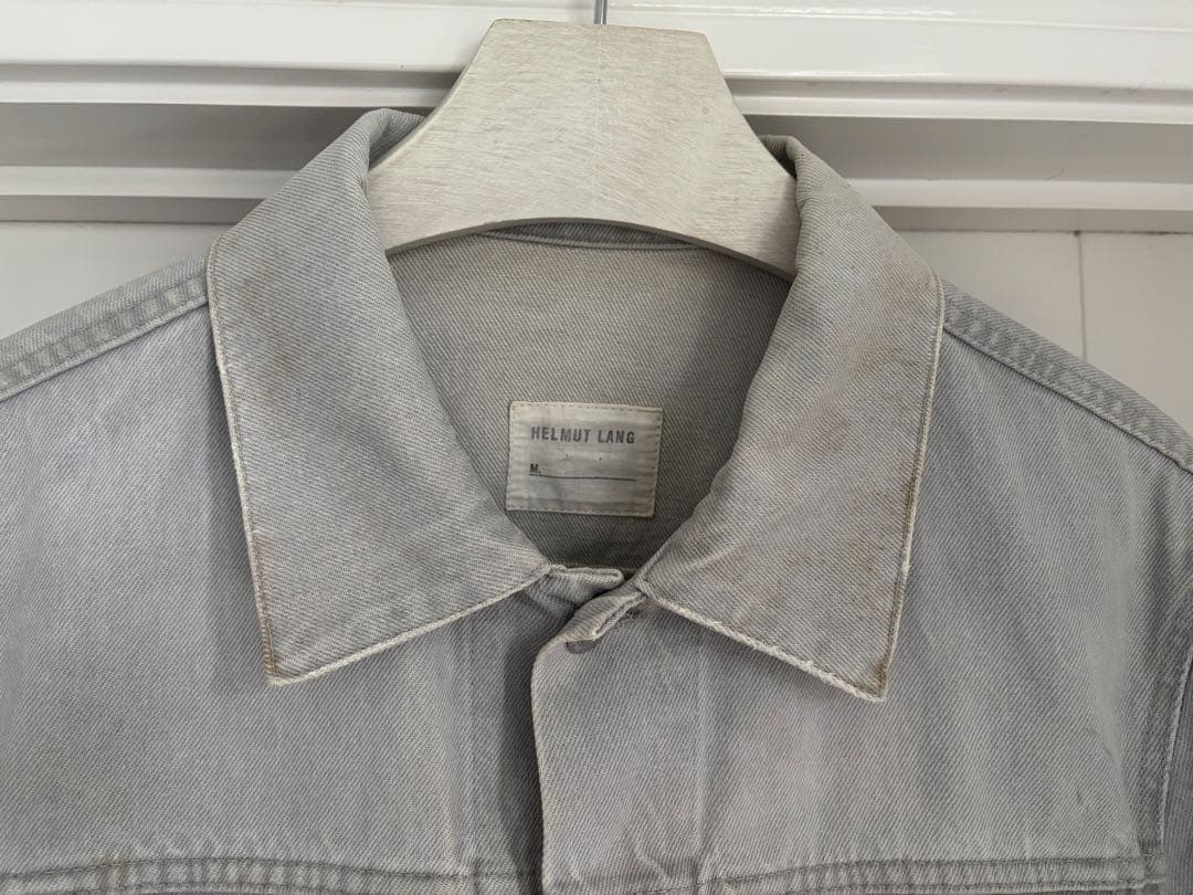 K*Ü様 HELMUT LANG ライトグレー デニムジャケット 90S アーカ