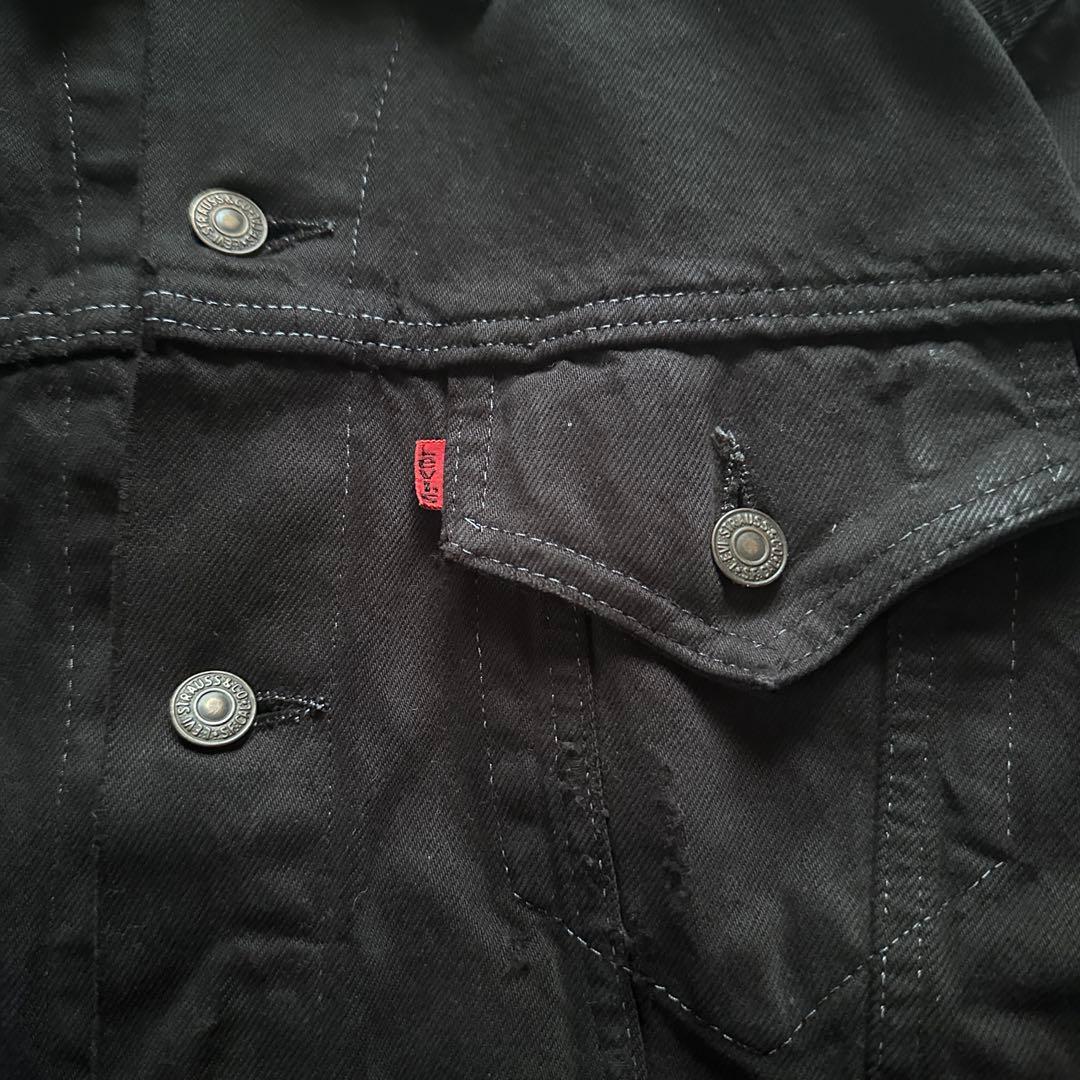 80s “Levi’s” USA製 70506 後染めブラック デニムジャケット