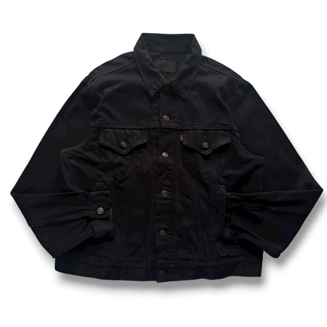 80s “Levi’s” USA製 70506 後染めブラック デニムジャケット