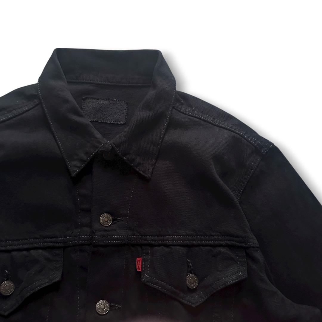 80s “Levi’s” USA製 70506 後染めブラック デニムジャケット