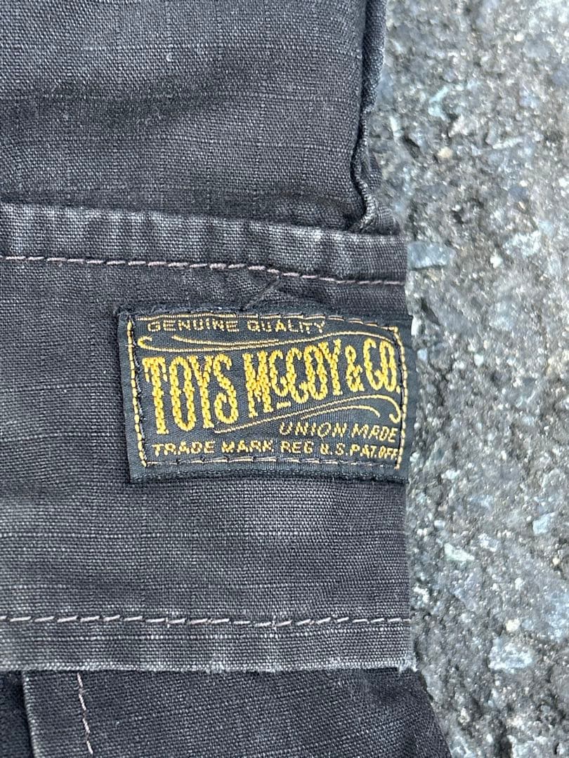 TOYS McCOY トイズマッコイ ブラック カーゴ パンツ フェード