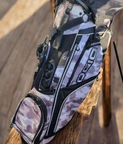 Rau'l送料無料/美品　OGIO 迷彩柄 スタンド式ゴルフバッグ