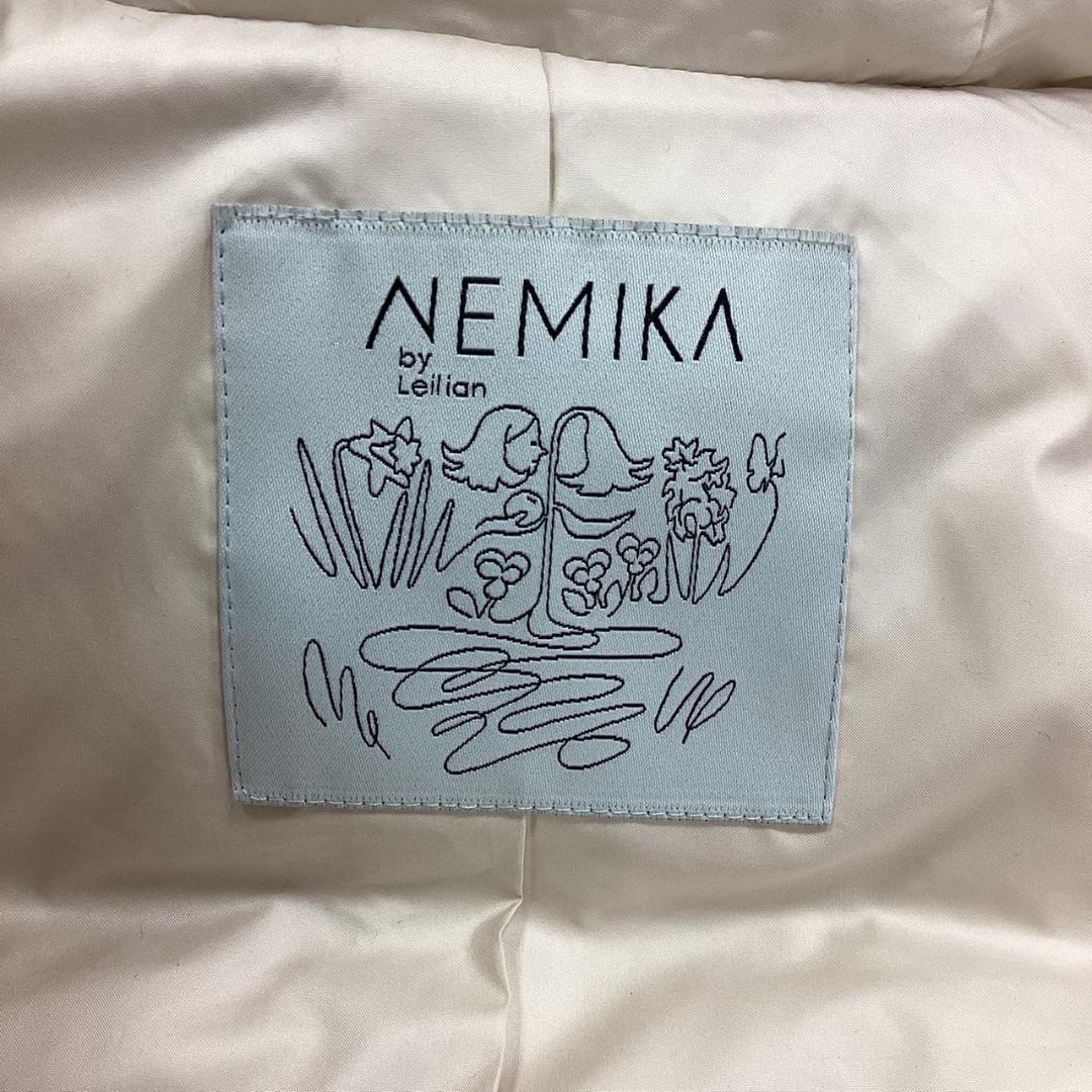ネミカバイレリアン/NEMIKA【L】ムートンダウンベスト/フェザー