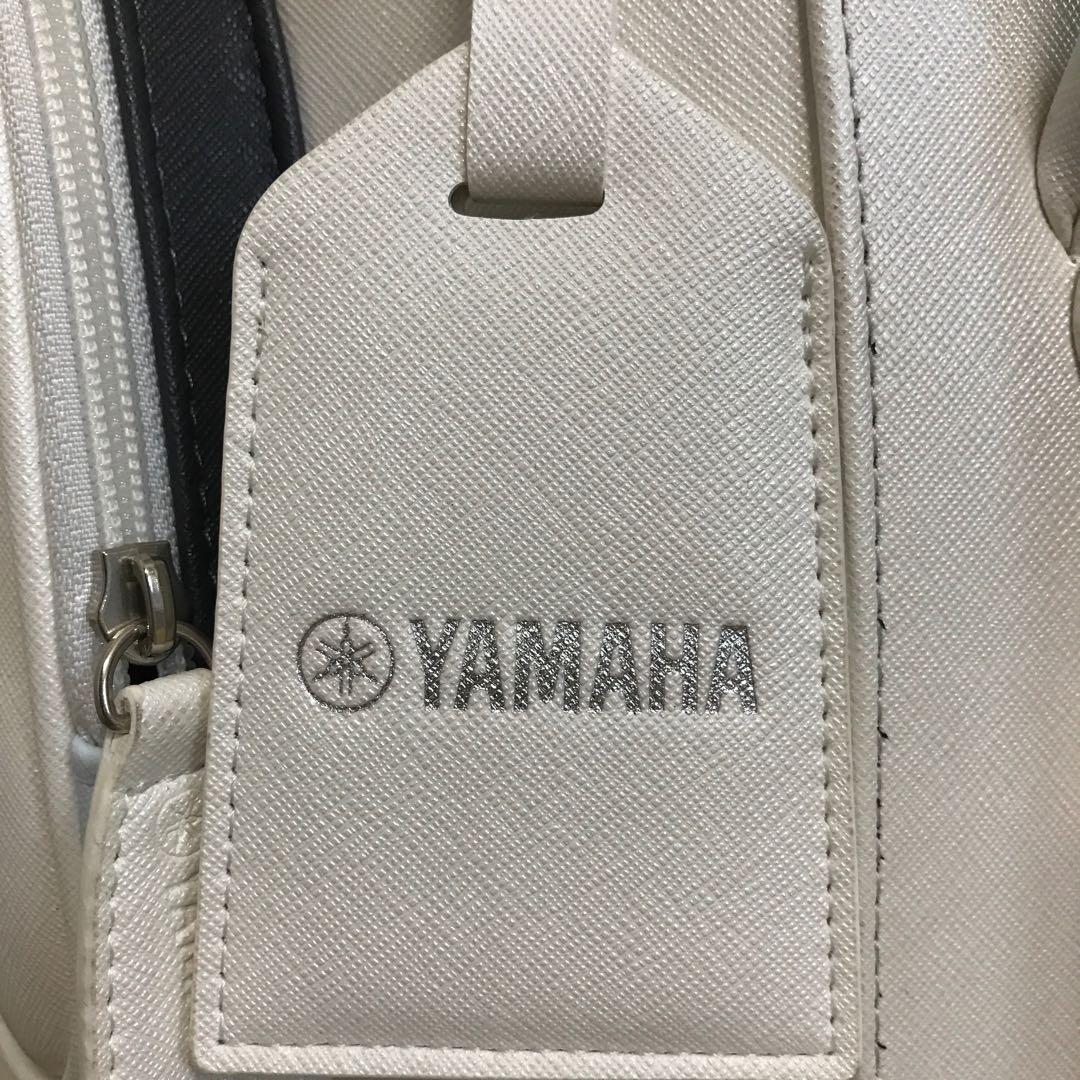 ゴルフ新品キャディーバックYAMAHA 3kg キャスター付き白アイアンカバー付