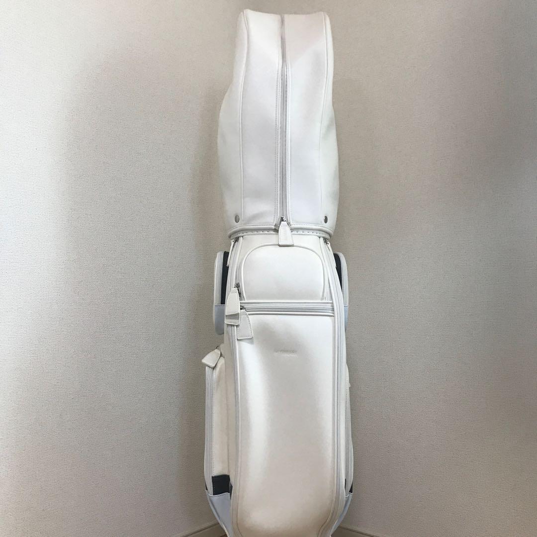 ゴルフ新品キャディーバックYAMAHA 3kg キャスター付き白アイアンカバー付