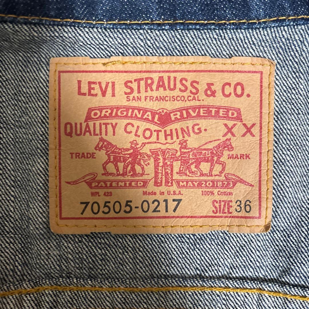 Levi’s 70505-0217 復刻　バレンシア工場製