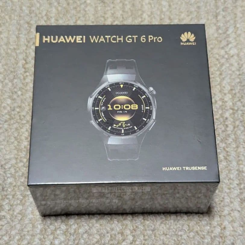 【新品】HUAWEI WATCH GT6 Pro 46mm ブラック