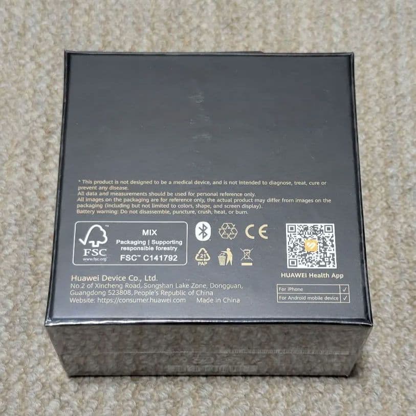 【新品】HUAWEI WATCH GT6 Pro 46mm ブラック