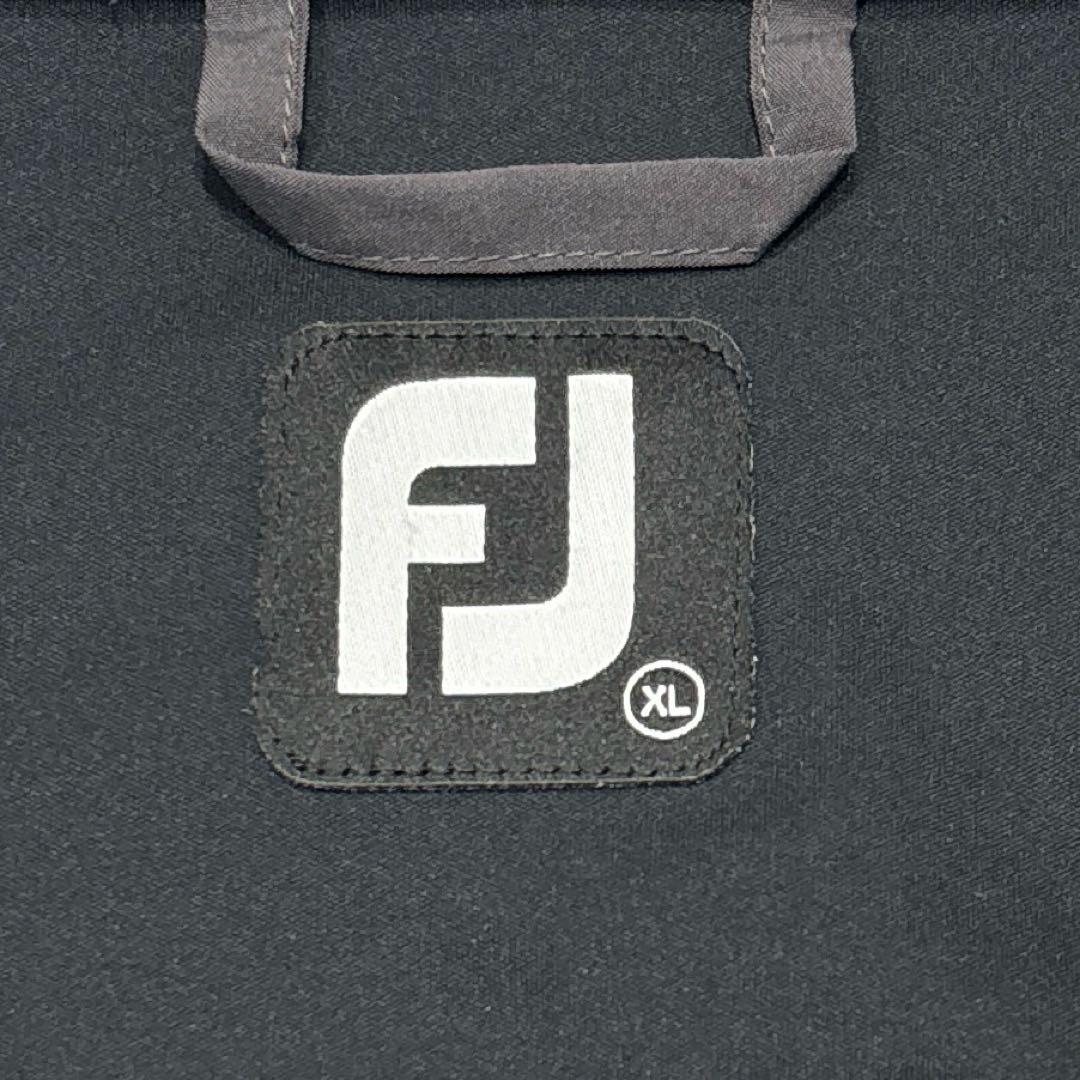 【極美品/メンズXL】フットジョイ ハイブリッド　中綿ジャケット　黒　グレー