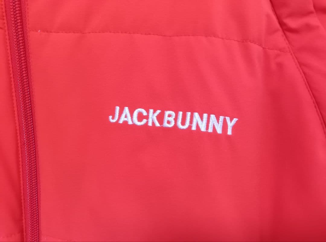 人気 Jack Bunny!! 2WAY中綿ジャケット オレンジ サイズ6