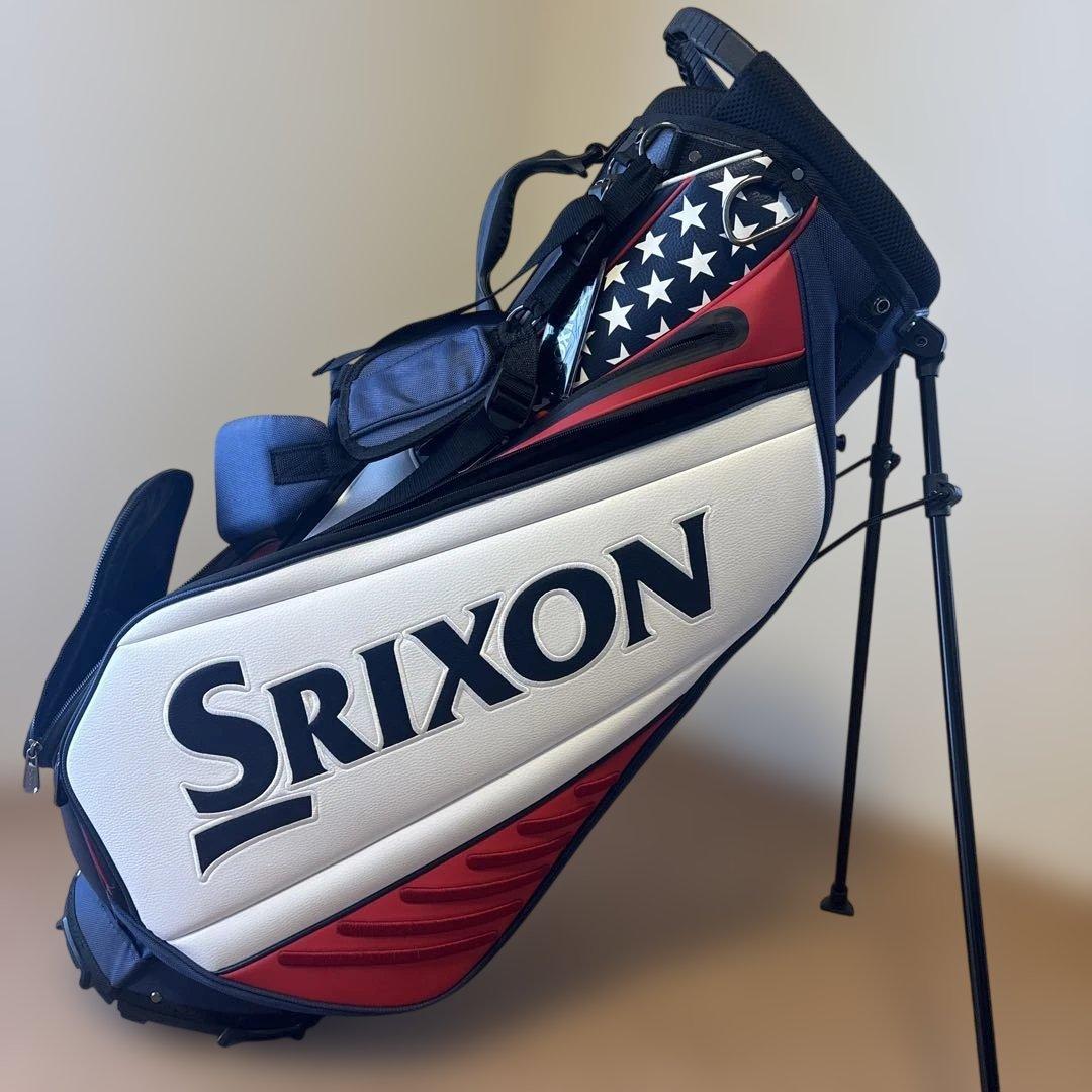 DUNLOP SRIXON スタンド ツアー用プロ使用キャディバッグ 9.5型