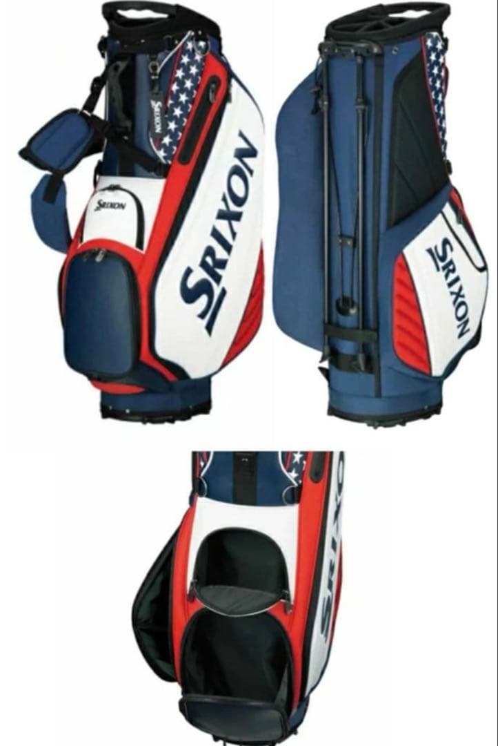 DUNLOP SRIXON スタンド ツアー用プロ使用キャディバッグ 9.5型