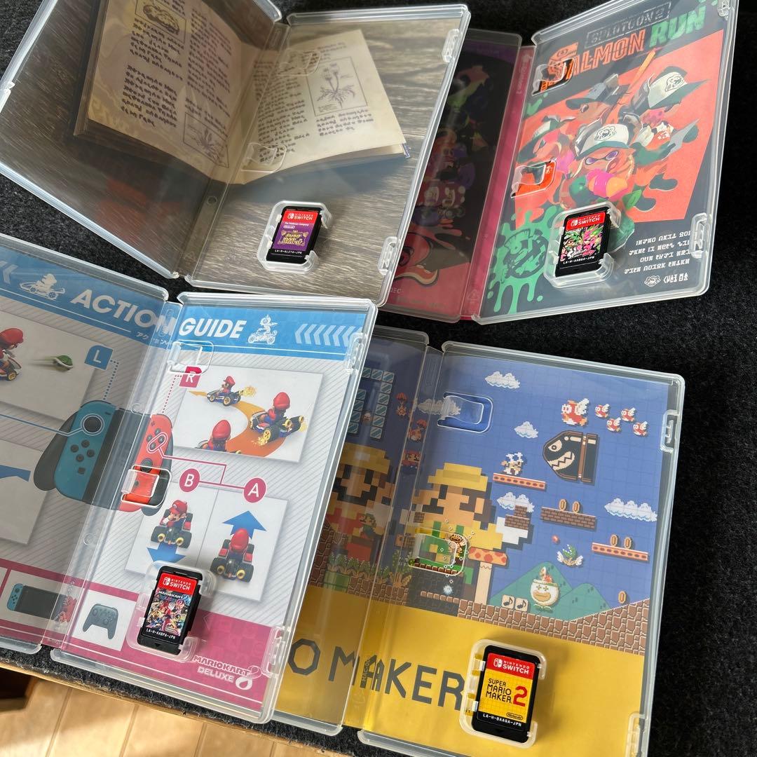 ニンテンドースイッチ ソフト4本セット マリオカート ポケモン など