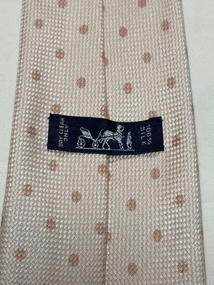 【美品】HERMES エルメス シルク ネクタイ