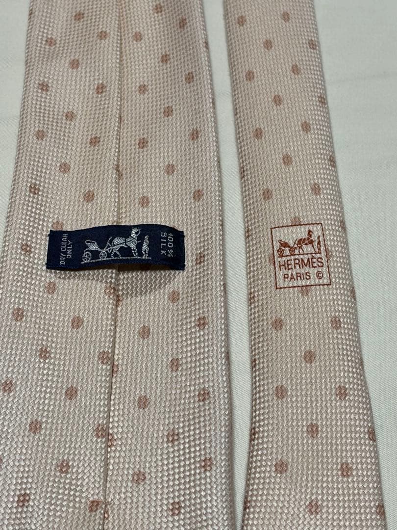 【美品】HERMES エルメス シルク ネクタイ