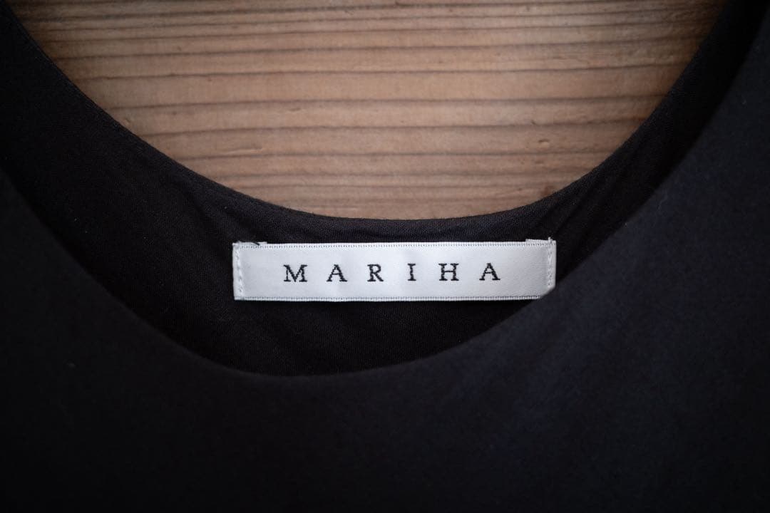マリハ　MARIHA 草原の虹のドレス　ブラック　38