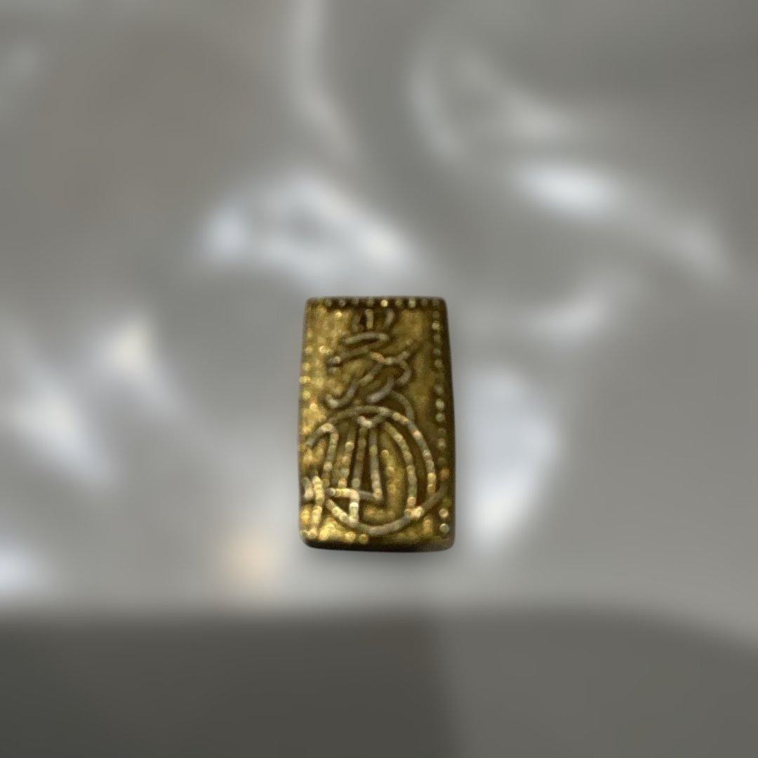 天保二朱判金 1.66g 美品程度 江戸時代 本物　おたからやで鑑定済み　金