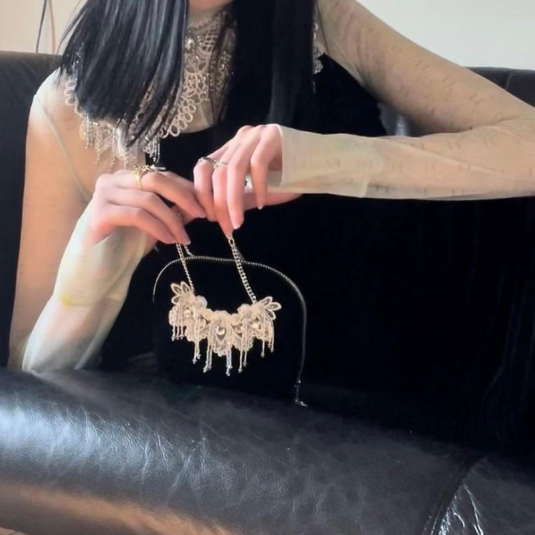 バッグ tanakadaisuke  bijou Pouch bag