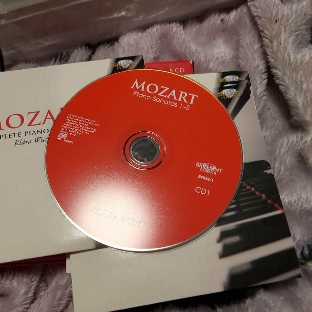 ピアノソナタ全集 モーツァルト CD5枚組