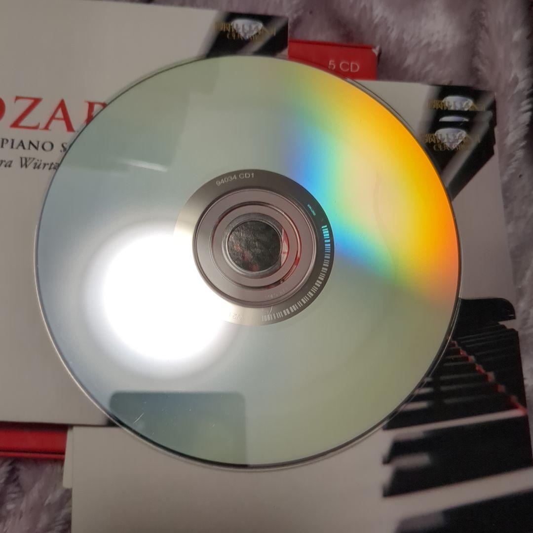 ピアノソナタ全集 モーツァルト CD5枚組