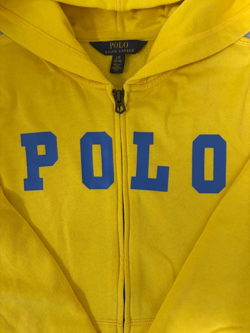 c*a様 【最終価格】Polo Ralph Laurenフルジップパーカー 黄色