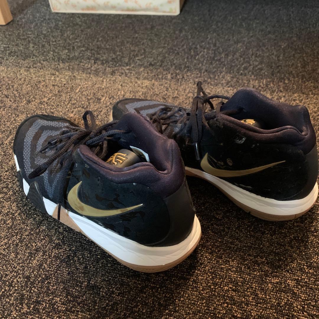 NIKE KYRIE4 BLUE/GOLD 28cm／US10