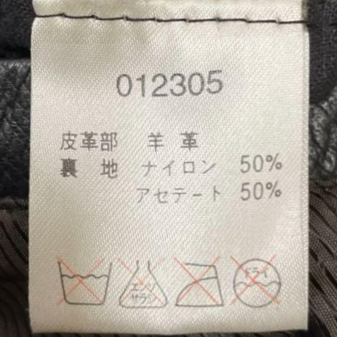 90s FEDI A2ジャケット レザー ブルゾン 本革 羊革