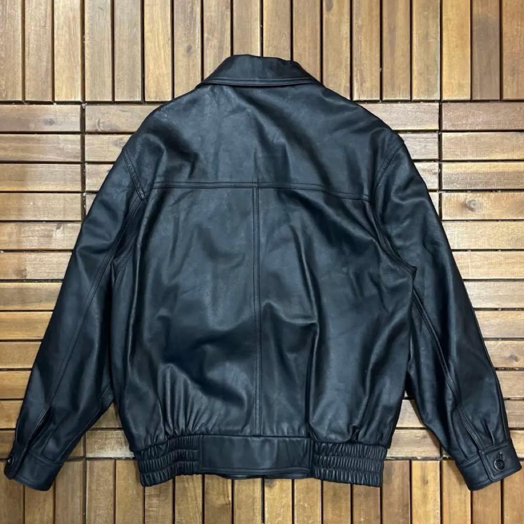 90s FEDI A2ジャケット レザー ブルゾン 本革 羊革
