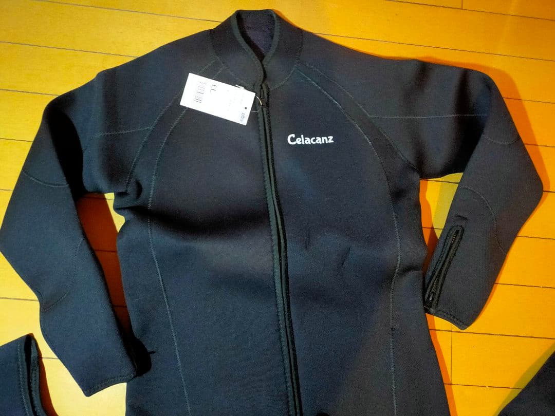 【エクセル】Celacanz ウェットスーツ4点セット LFC-509 XL