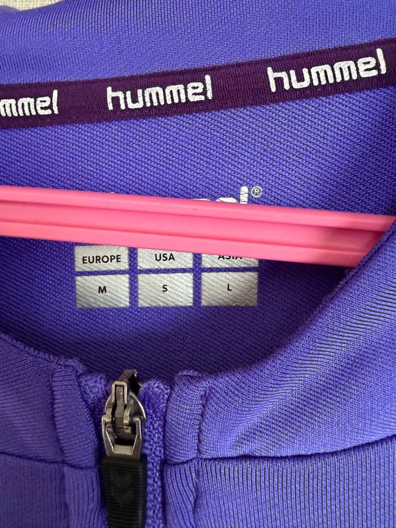 【美品✨公式】エヴァートン Hummel 青　長袖ジャージ