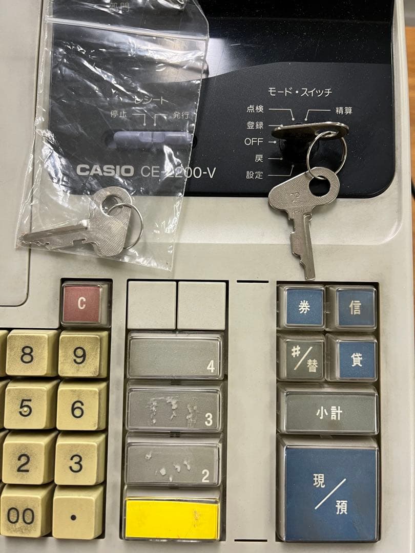 CASIO CE-2200 電子レジスター