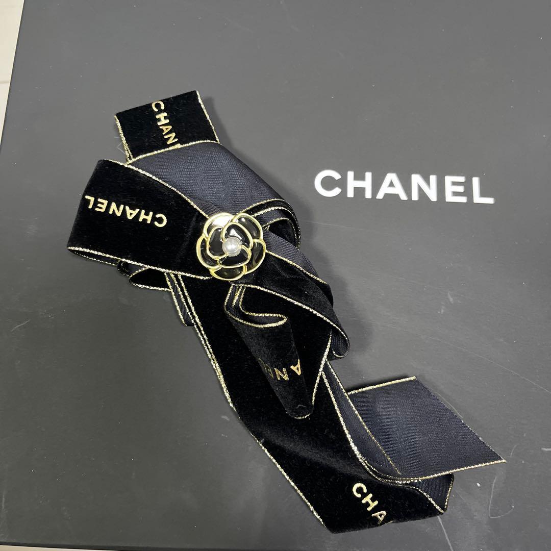 CHANEL ギフトボックスセット 黒 3箱と布袋